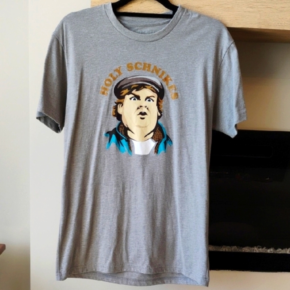 Chris Farley Holy Schnikes Tommy Boy 90' Movie Men's Tee Size Medium NWOT